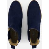 Chelsea bottines in leer TAMARIS. Leer materiaal. Maten 37. Blauw kleur