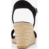 Tamaris Sleehak Sandalen Dames - Zwart