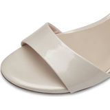 Sandaaltje - Beige - Vegan Synthetisch - Blokhak 4,5 cm