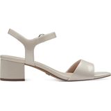 Sandaaltje - Beige - Vegan Synthetisch - Blokhak 4,5 cm