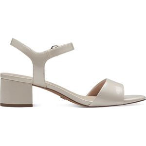 Sandaaltje - Beige - Vegan Synthetisch - Blokhak 4,5 cm