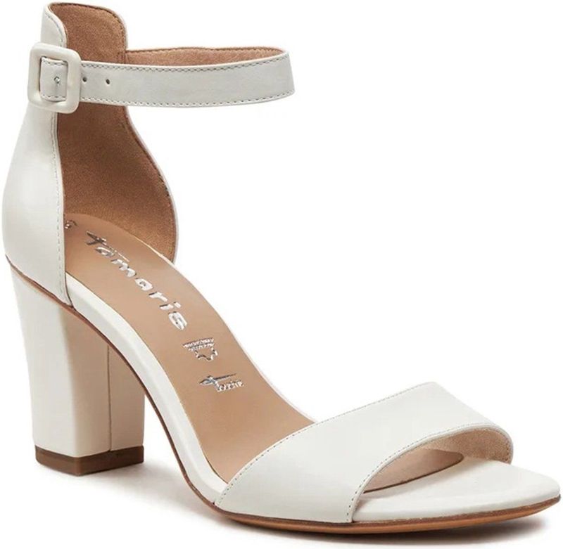 Tamaris - 1-28326-42 - Sandalen - Wit - Kunstleer