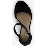Tamaris dames sandalen met hak zwart