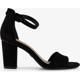 Tamaris dames sandalen met hak zwart