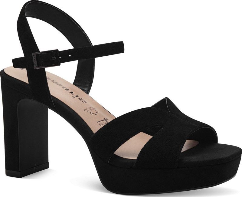 Tamaris Damen Sandalette für Damen, schwarz, Gr. 41 EU