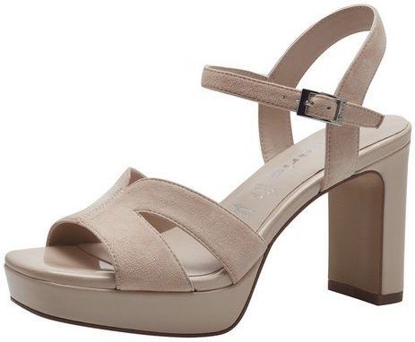 Tamaris - 1-28309-42 - Damessandalen - Vlees - Leren