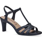 Sandalen salomé met hak TAMARIS. Synthetisch materiaal. Maten 41. Blauw kleur