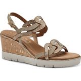 Tamaris Sandalen goud Synthetisch - Dames