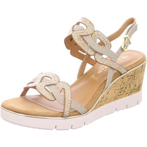 Tamaris Sandalen goud Synthetisch