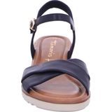 Sandalen - Synthetisch - Zwart - Sleehak 4,5 cm