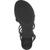 Sandaal - Zwart - Textiel/Synthetisch - Verstelbare Bandjes