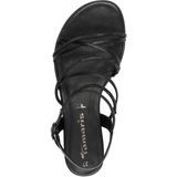 Sandaal - Zwart - Textiel/Synthetisch - Verstelbare Bandjes