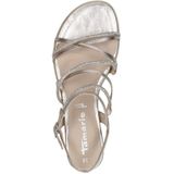 Merk - Sandalen - Goud - Textiel en Synthetisch Materiaal