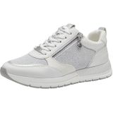 Tamaris Essentials Dames Sneakers - WHITE COMB - Maat 41