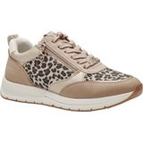 Tamaris Essentials Dames Sneakers - IVORY/LEO - Maat 38