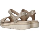 Tamaris Damessandalen, uitneembare binnenzool, wit champagne, 40 EU