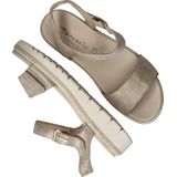 Sandaal - Gevoerd - Effen - Leer - Suède - Verstelbare Riemen