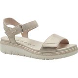 Sandaal - Gevoerd - Effen - Leer - Suède - Verstelbare Riemen