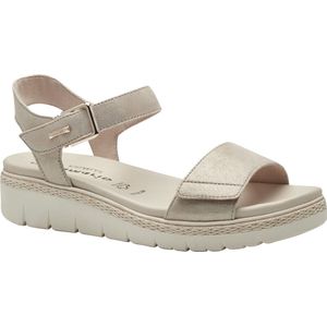 Sandaal - Gevoerd - Effen - Leer - Suède - Verstelbare Riemen