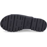 Muiltjes - Zwart - Leer - Blokhak 4,0 cm