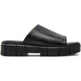 Tamaris Pantolette, Plateau, Sommerschuh, Schlappen im monochromen Look