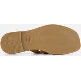 Tamaris Slippers cognac Leer - Dames