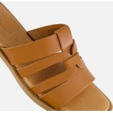 Tamaris Slippers cognac Leer - Dames