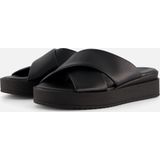 Tamaris Slippers zwart Synthetisch - Dames