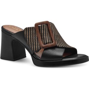 Tamaris Da.-Pantolette für Damen, schwarz, Gr. 36 EU