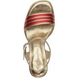 Tamaris Sandalen met hak goud Synthetisch - Dames