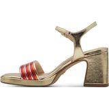 Tamaris Sandalen met hak goud Synthetisch - Dames
