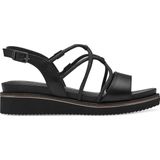 Damen Komfort Sandalen  1-28257-42 Schwarz 001 Black Leder m... 36