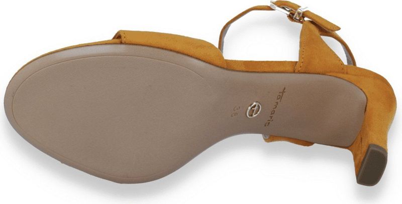 Tamaris - Dames Sandaaltje - Kleur 609 - Textiel - Elegante Naaldhak