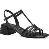 Tamaris Sandalen met hak zwart Leer - Dames
