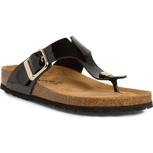 Tamaris - Slipper - Zwart - Imitatieleer