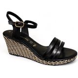 Tamaris 1-28046-001 Black-pumps tamaris-sleehak sandaal tamaris
