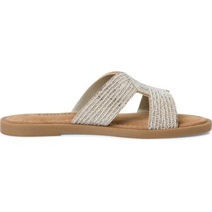 Slipper - Zilver - Hoogwaardig Leer - Tijdloos Design
