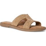 Slipper - Metallic - Zwart of Zachtroze - Hoogwaardig Leer