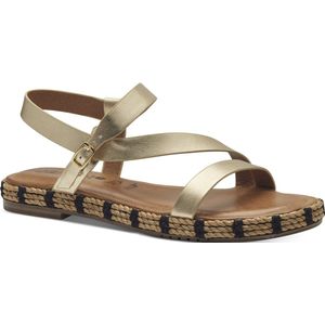 Tamaris - Sandaal - Blauw - Leder - ANTIslide-Technologie