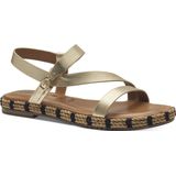 Tamaris - Sandaal - Blauw - Leder - ANTIslide-Technologie