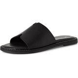 Tamaris - 1-27135-42 Muiltjes - Zwart - Leer