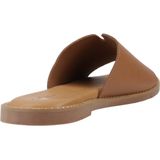 Slipper - Bruin - Leer