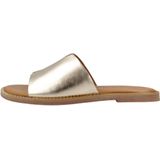 Slipper - Goud - Leer - Open Design