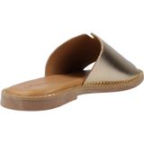 Slipper - Goud - Leer - Open Design