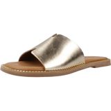 Slipper - Goud - Leer - Open Design
