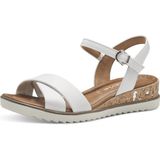 Sandalen - Synthetisch - Zwart - Sleehak 4,5 cm