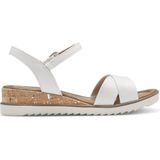 Sandalen - Synthetisch - Zwart - Sleehak 4,5 cm