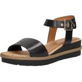 Tamaris Sandalen zwart Leer - Dames