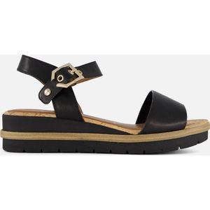 Tamaris Sandalen zwart Leer - Dames