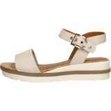 Tamaris Sandalen Plat Sandalen Plat - gebroken wit